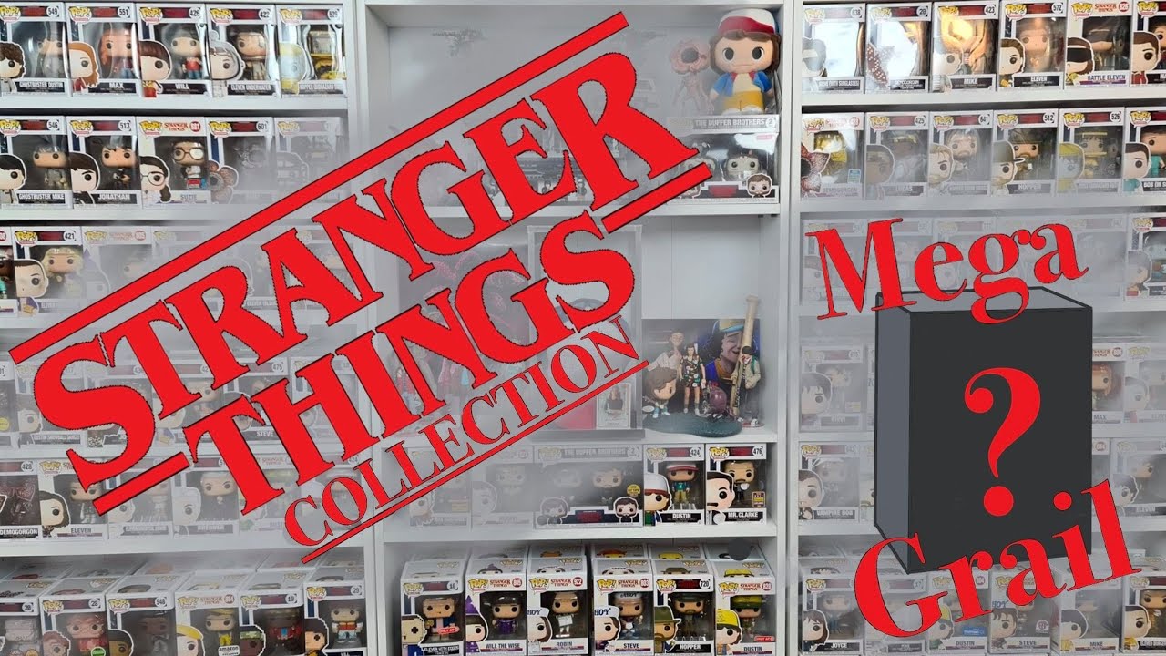 Our Stranger Things Funko Pop Collection & Display Including An Epic Mega Grail , Autographs & More