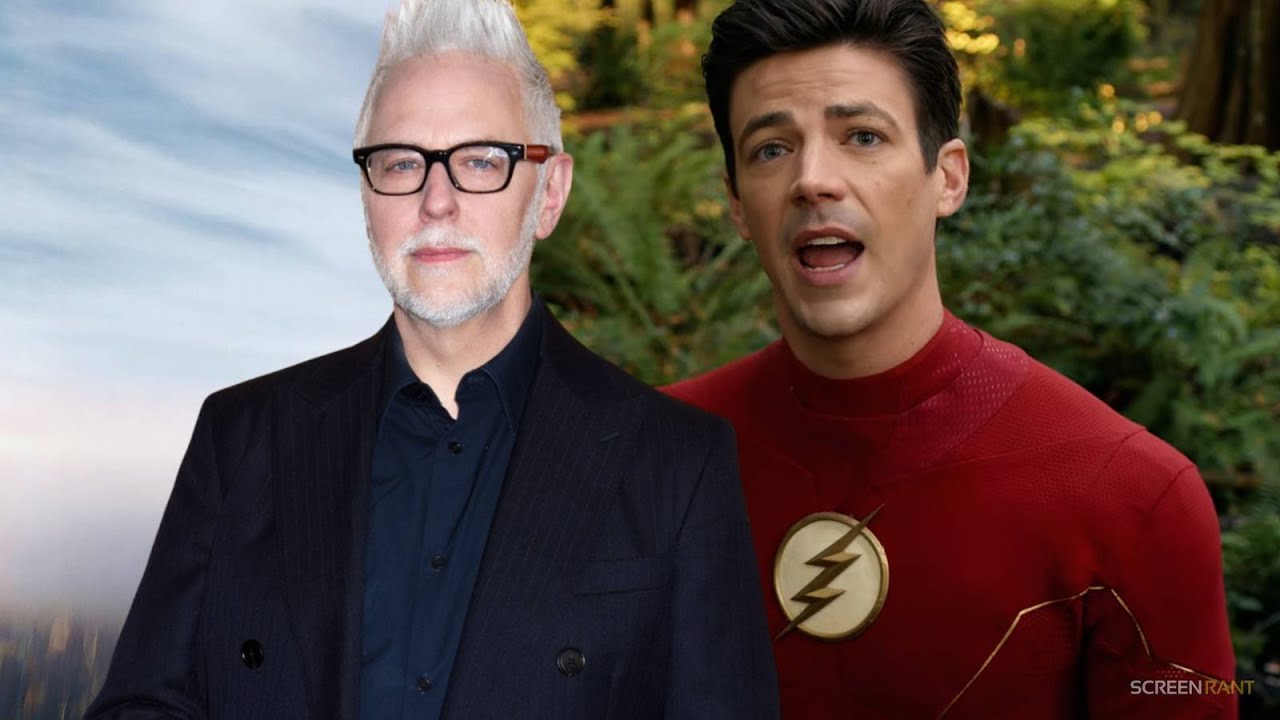 James Gunn Addresses Grant Gustin's Flash Return Rumors After Viral Social Media Photo