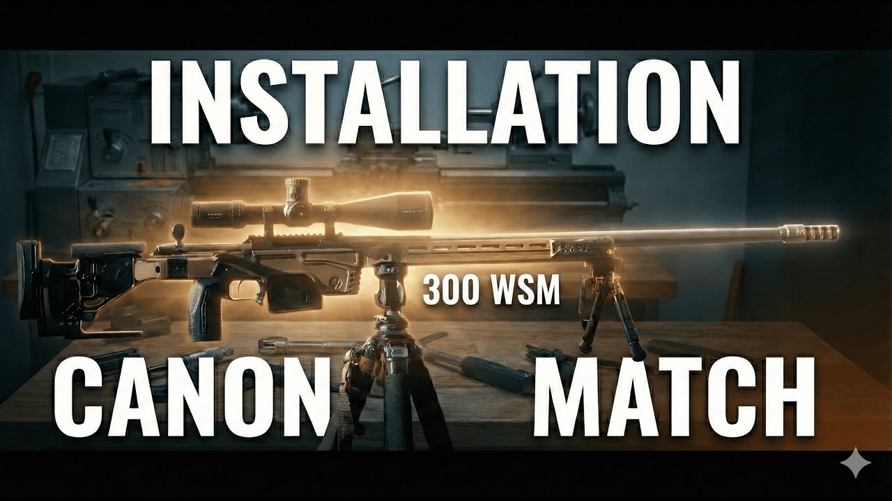 Montage d'un canon match de A à Z