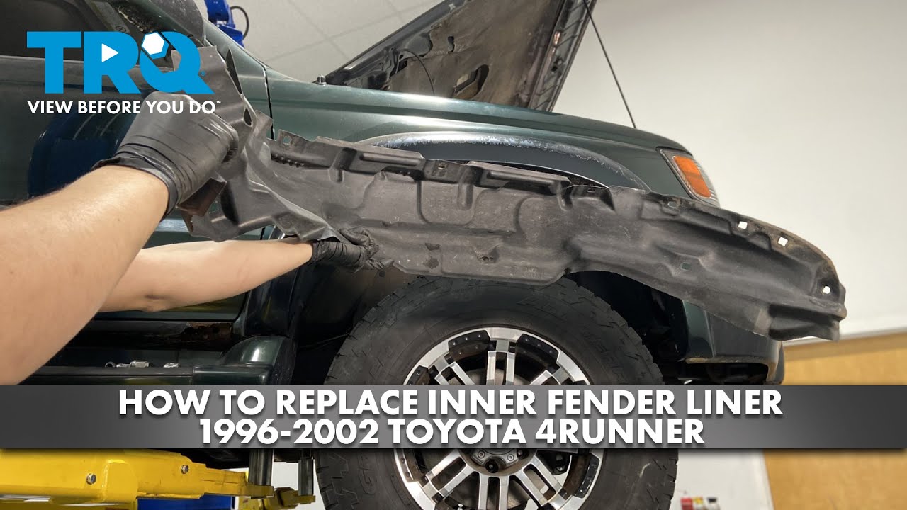 How to Replace Inner Fender Liner 1996-2002 Toyota 4Runner