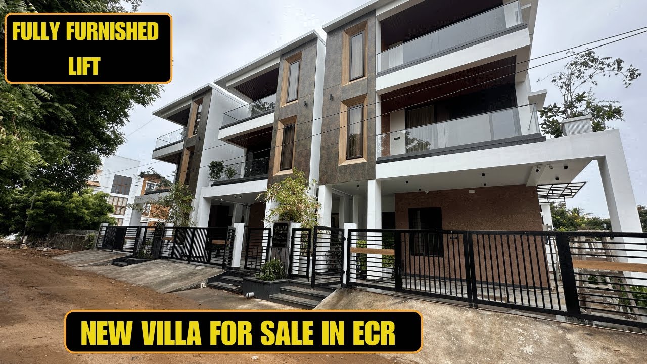ID 1850 - New Villa For Sale in ECR || Fully Furnished || Lift || Air conditioned