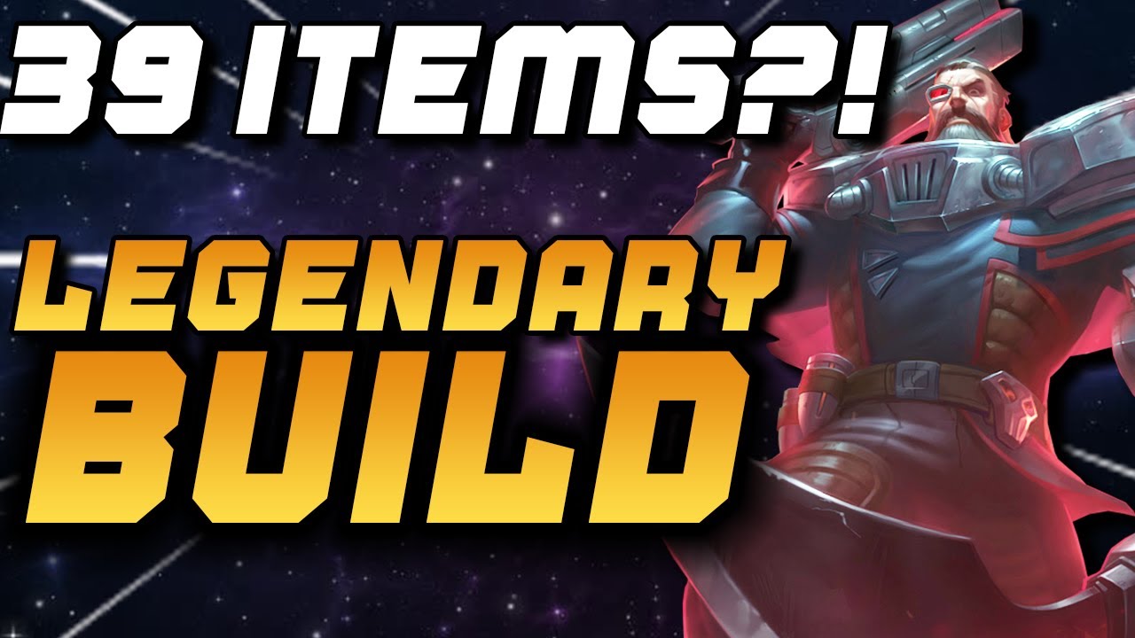 39 ITEMS - Space Pirate LEGENDARY 5 COST BUILD (Rush 9 CRUSH EVERYONE) | TFT Teamfight Tactics 10.15