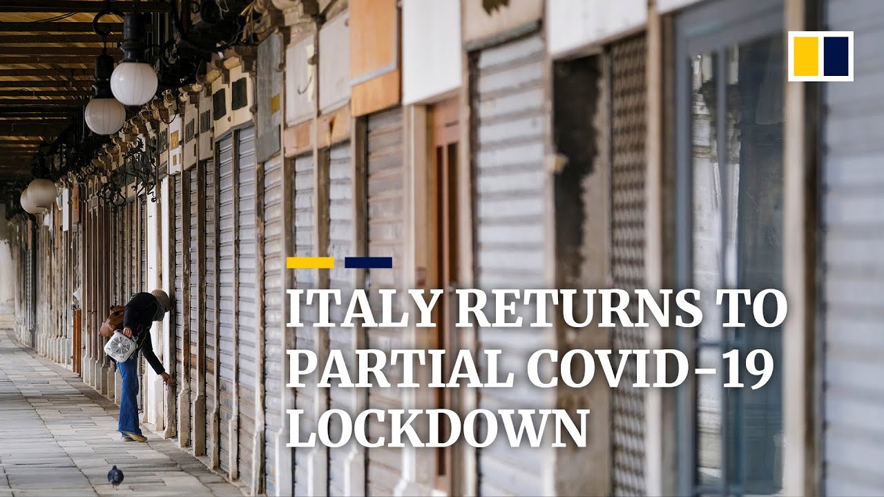 Italy resumes partial coronavirus lockdown as country fights new wave of infections
