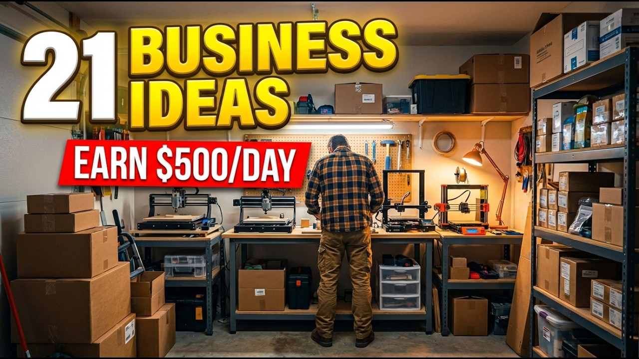 21 Small Business Ideas You Can Start from Your Garage | Low Cost Business