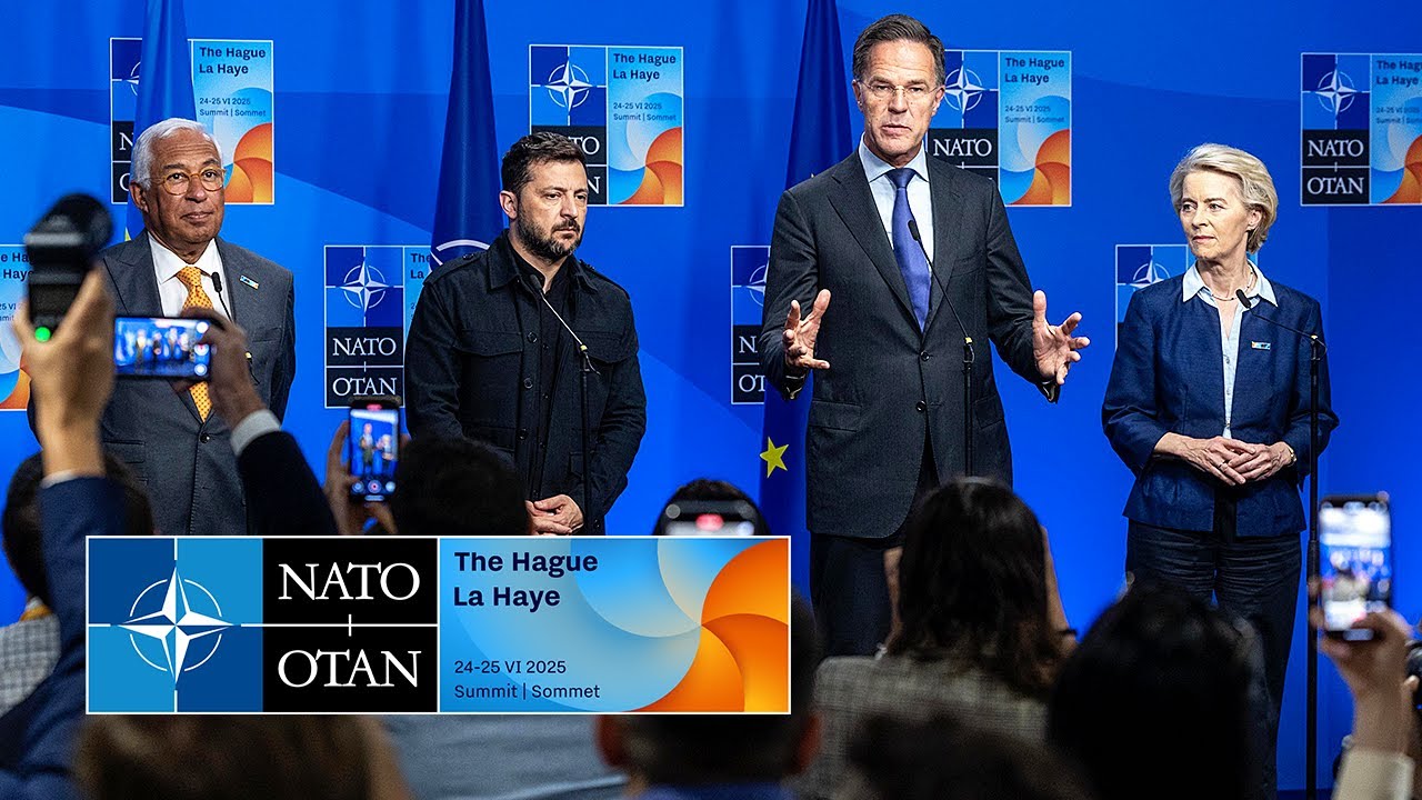 Meeting between the NATO Secretary General, the European Union and Ukraine 🇺🇦, 24 JUN 2025