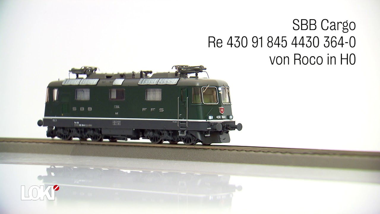 Roco 71403 - Re 430 der SBB in grün (Soundfunktionen)