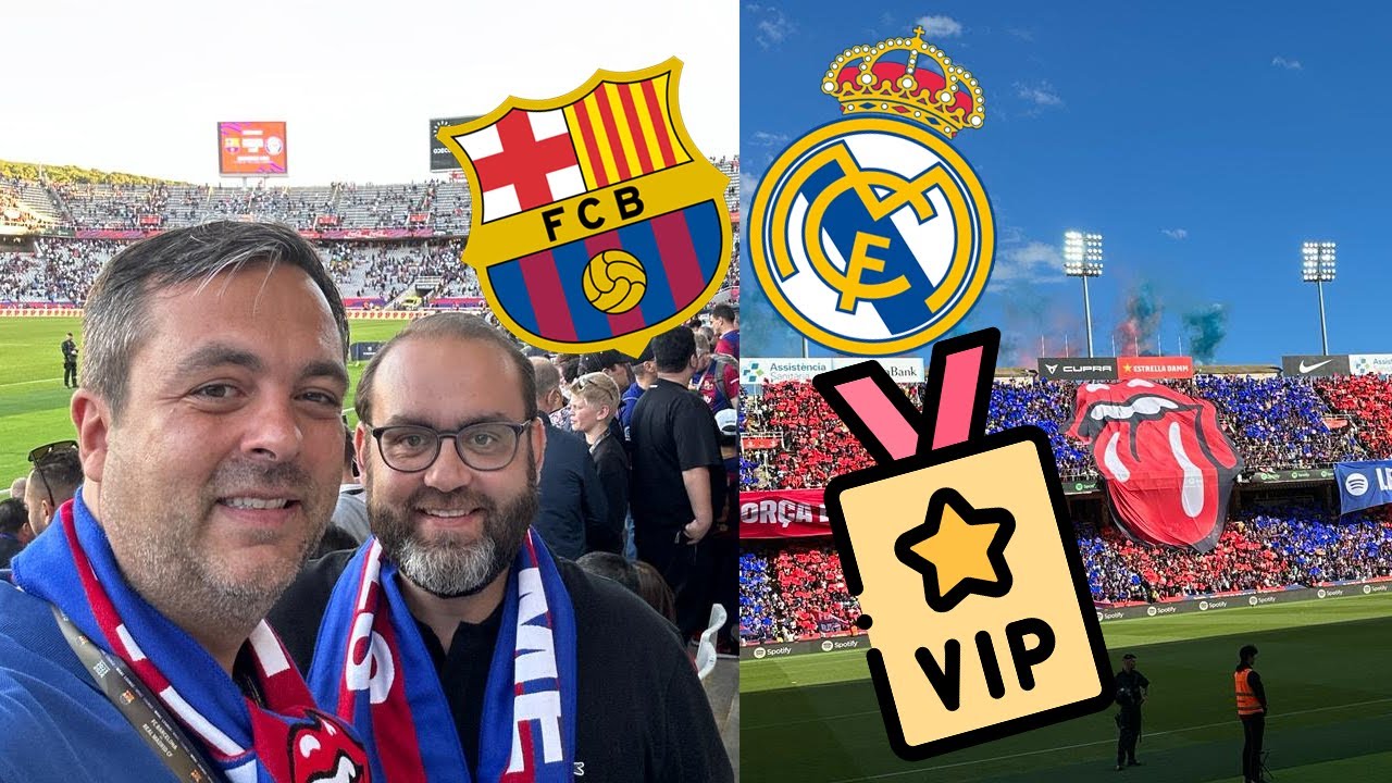FC Barcelona vs. Real Madrid ⭐ VIP Gast 🤩 beim EL CLASICO Stadionvlog Barca gegen Real