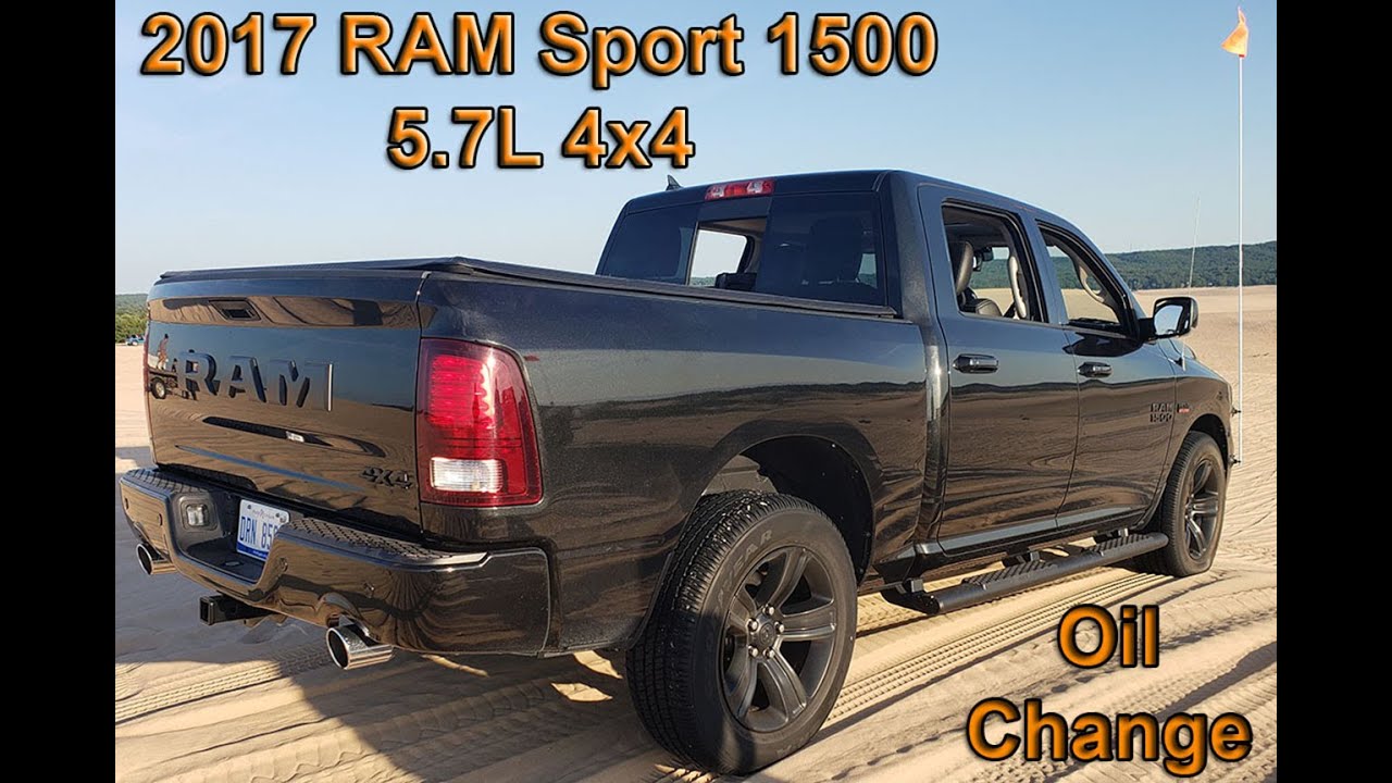 2017 Ram 1500 Sport 4X4 Oil Change