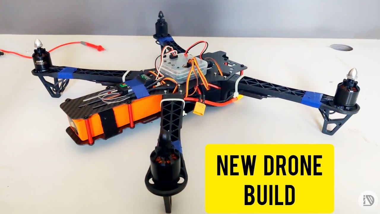 🟡New DRONE Build | CARBON FIBER FRAME | TBS500 | Innovation Disorder