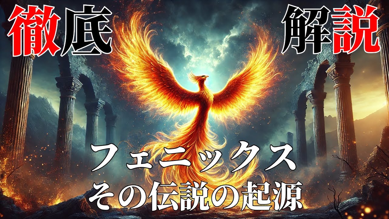 フェニックスの神秘！不死鳥が蘇る理由と伝説の起源とは？【幻獣解説】