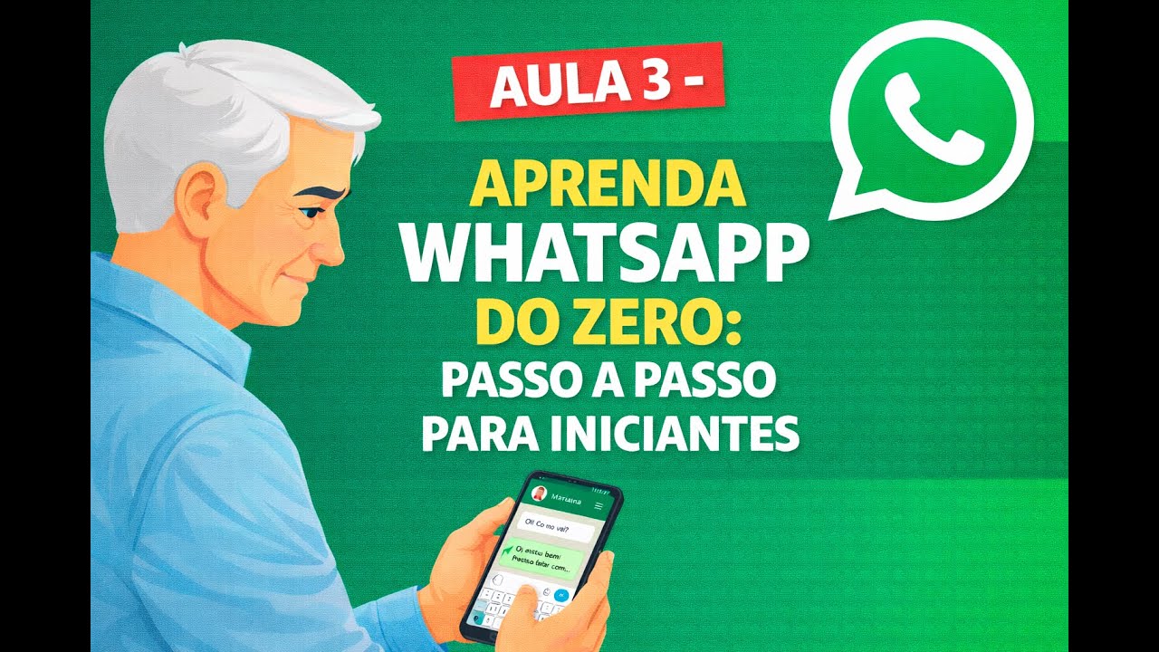 AULA 3 – WHATSAPP NA PRÁTICA: APRENDA A USAR DO ZERO