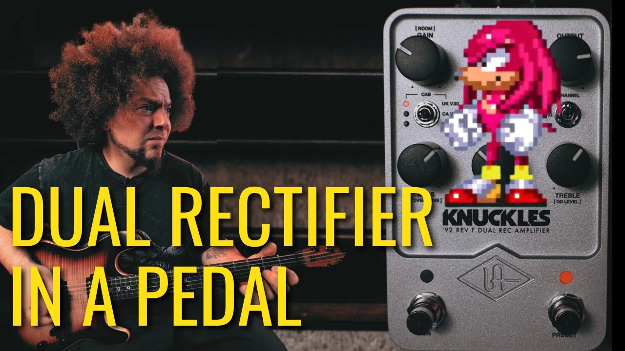 Mesa Dual Rectifier в педали | UAFX Knuckles