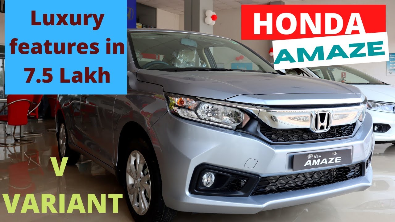 2020 Honda Amaze V variant detailed review in Hindi || Value for money variant
