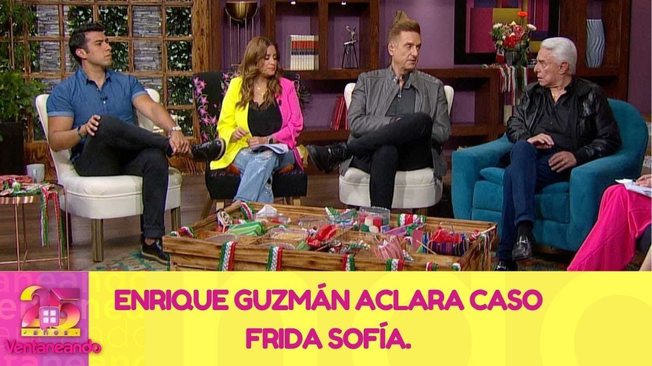 Enrique Guzm&aacute;n aclara caso Frida Sof&iacute;a. | 24 de septiembre 2021 | Ventaneando