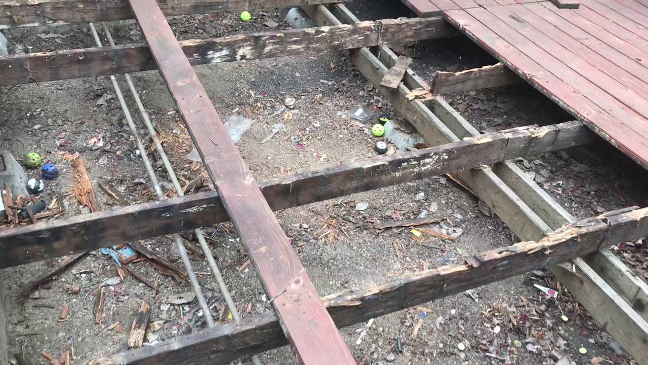 When termites eat your deck