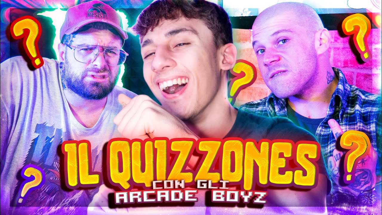 Il QUIZZONES con gli ARCADE BOYZ | La Collab che Sognavi !!! (Video E-P-I-C-O) @ArcadeBoyzOfficial
