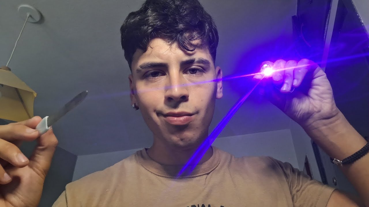 ASMR Rápido EXAMEN de Nervios Craneales 