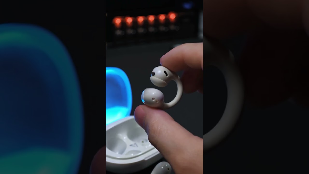 LIUP Pods LP1 🔥 Night-Glowing Quicksand Earbuds That Shine in the Dark! #shorts