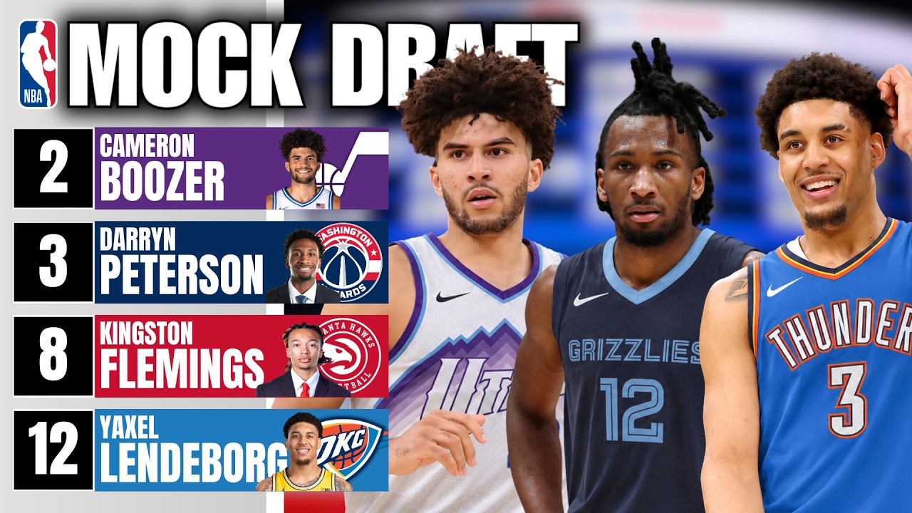 2026 NBA Mock Draft After the NBA Finals | FULL First Round