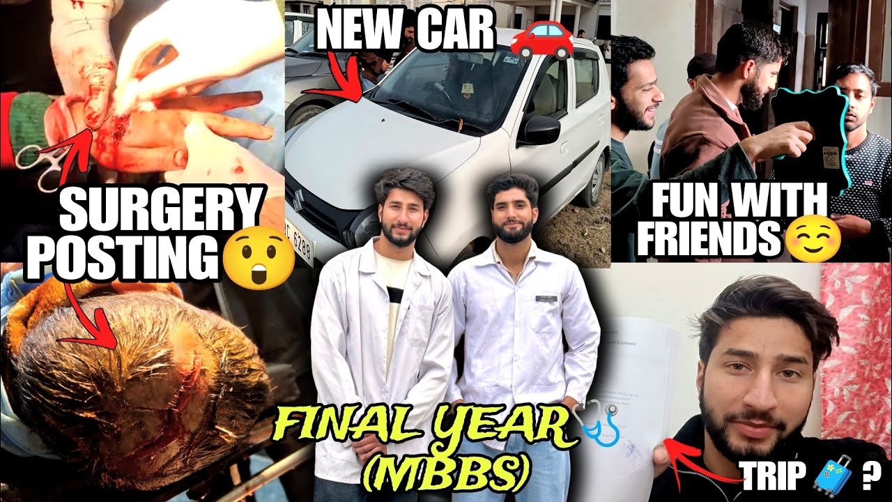 A Day In My Life As A Final Year MBBS Student🩺| Surgiers😲,Posting,Gym🏋️,New Car🚗| #mbbs #vlog #neet 