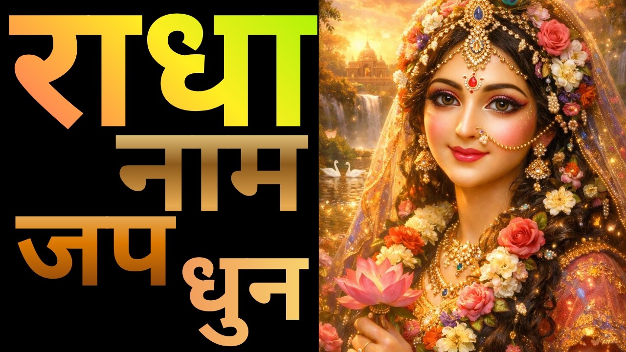 Radha Radha Chant (1 Hour) | Most Powerful Radha Naam Jap for Peace & Meditation & Spiritual Healing