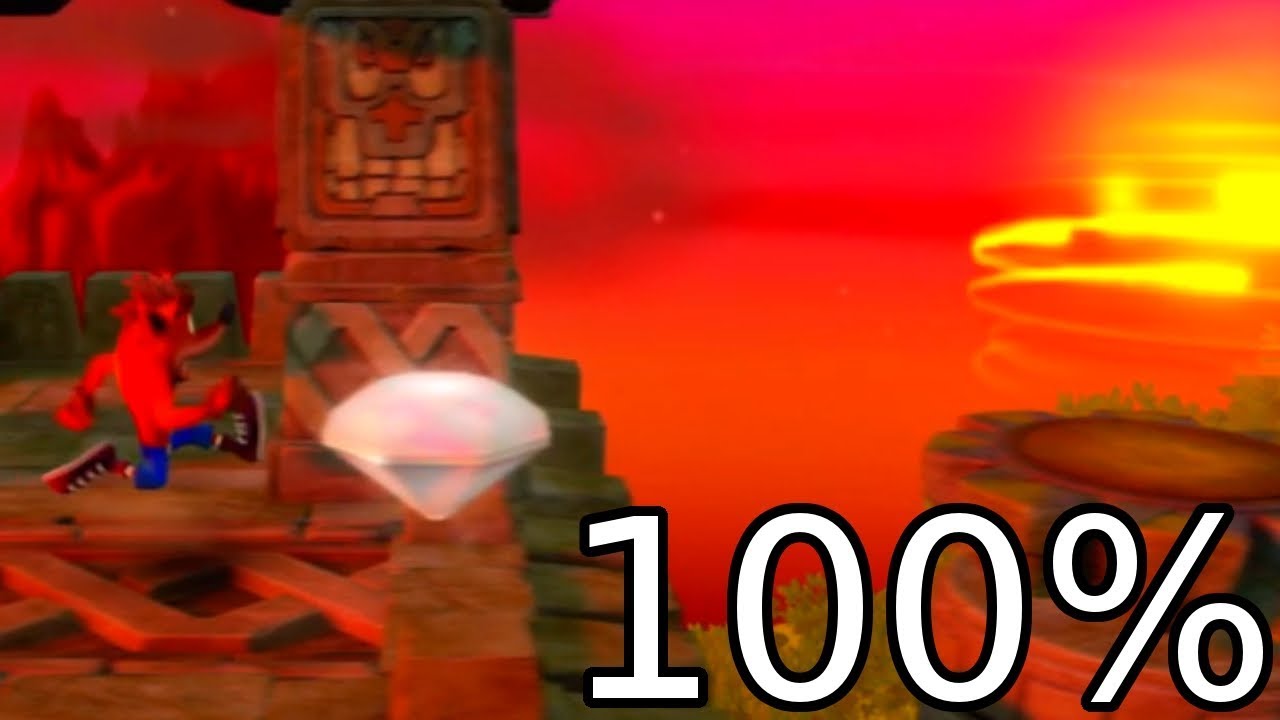 Crash Bandicoot - SUNSET VISTA All Boxes & Gold Relic (N Sane Trilogy)