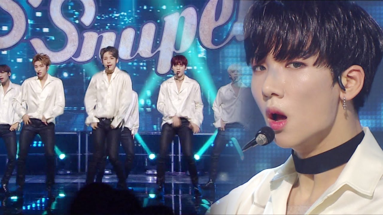 "Comeback Special" SNUPER - идет дождь @ Популярная песня Inkigayo 20161120