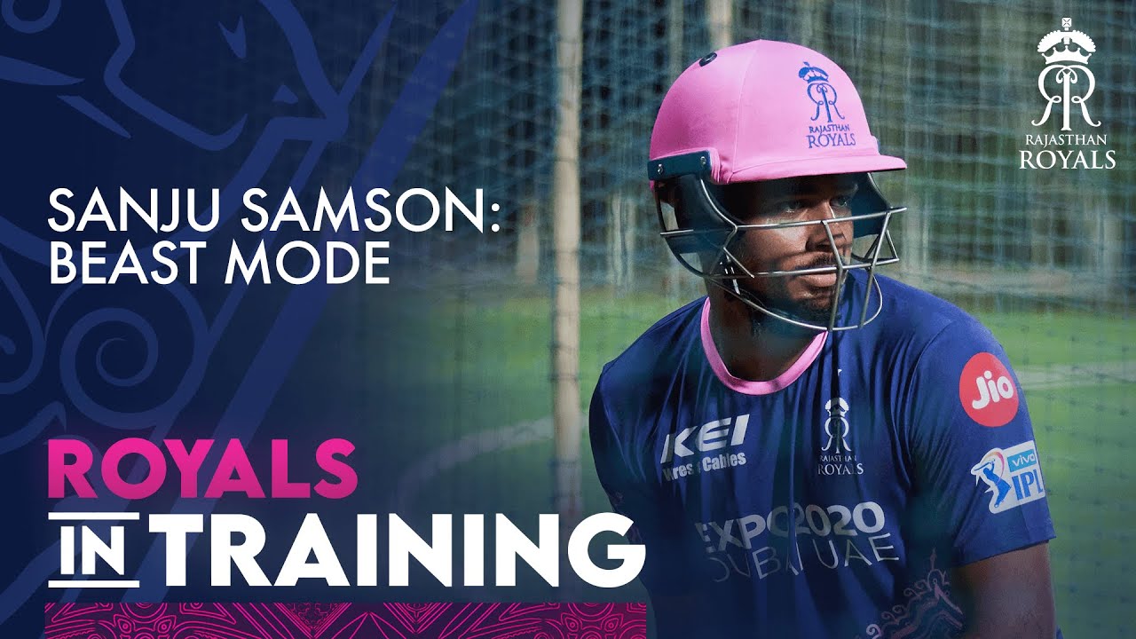Sanju Samson hits the nets! | IPL 2021