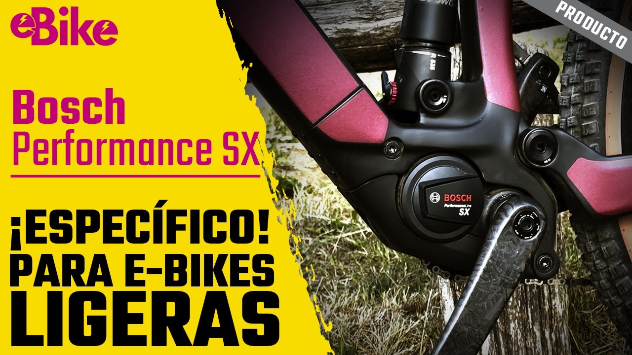 BIKE NEWS!! Nuevo motor Bosch Performance SX para e-MTB Light I Revista BIKE