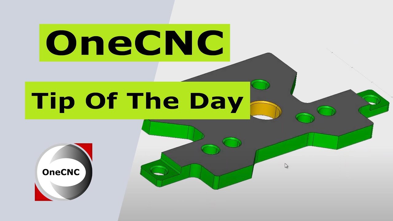OneCNC Toolpath Groups Tip 119