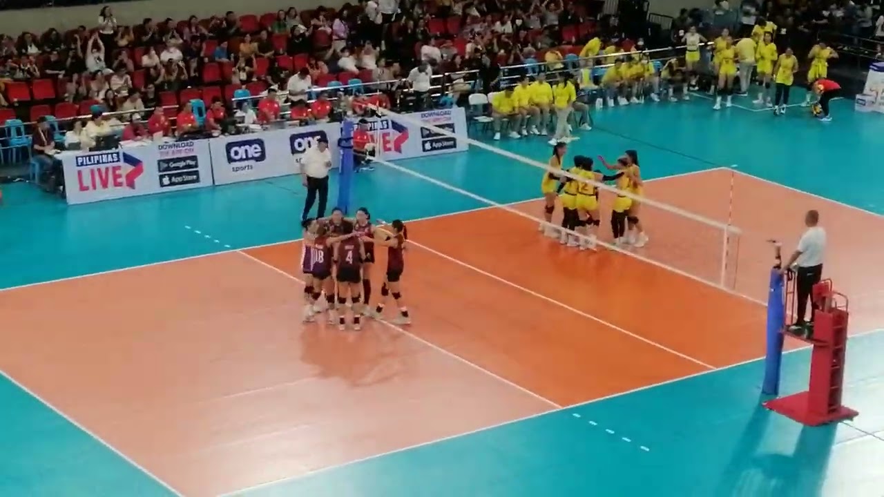 the winning point. #chocomuchoflyingtitans vs #f2logisticscargomovers