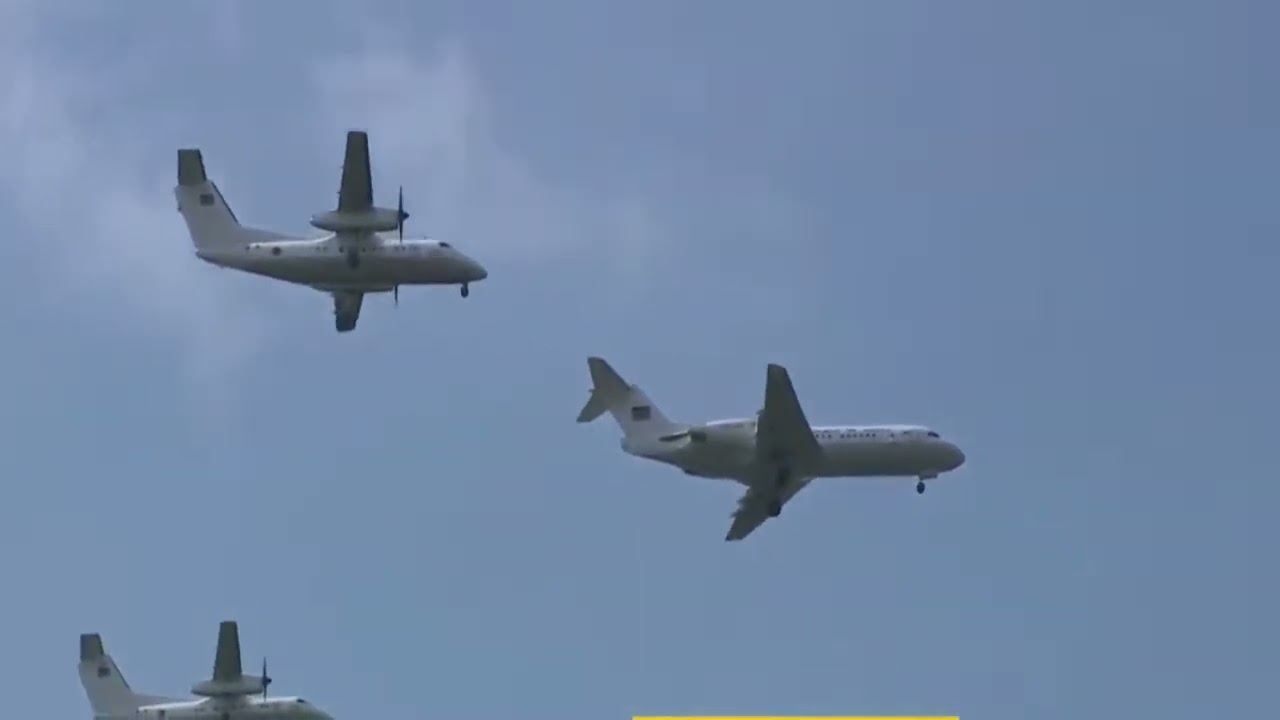 Spectacular military air show by the Kenya Airforce during KDF 60TH ANNIVERSARY AT MOI AIRBASE!
