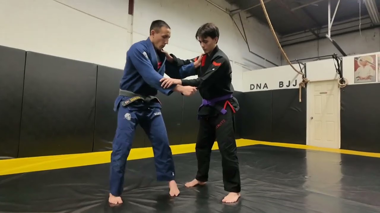 Foot Sweep to Tai O Toshi - (Takedowns for BJJ)