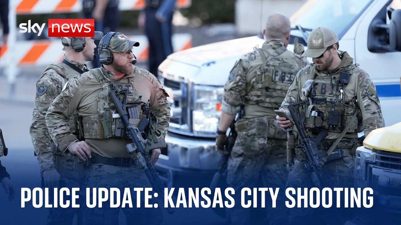 Police news conference after shooting near Kansas City Chiefs' Super Bowl parade