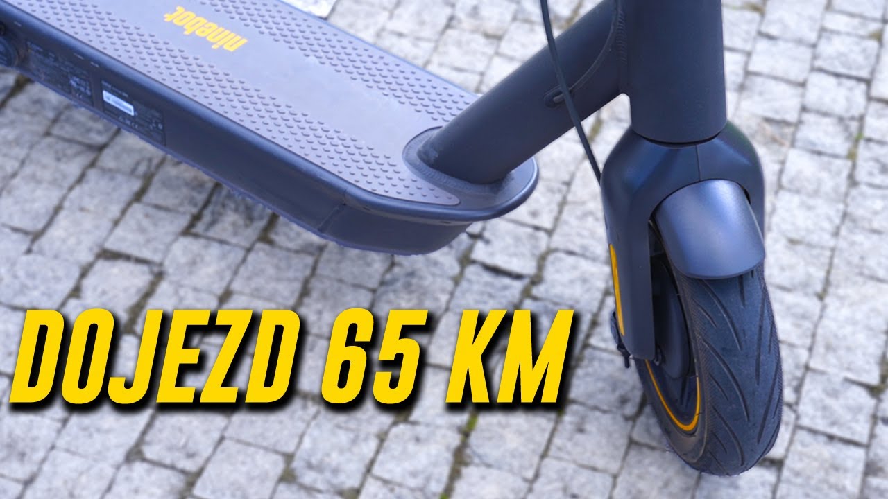Z Prahy až do Poděbrad a možná ještě dál: Ninebot Kickscooter Max G30E II! (RECENZE # 1356)