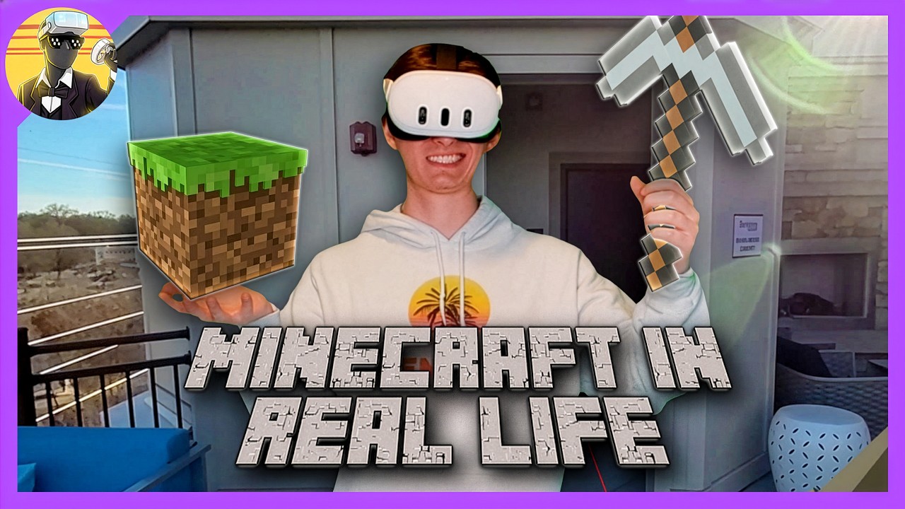 Playing Minecraft in Real Life