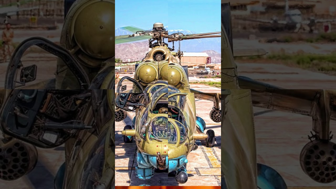 Почему Ми-24 называют Крокодилом?  #история #авиация