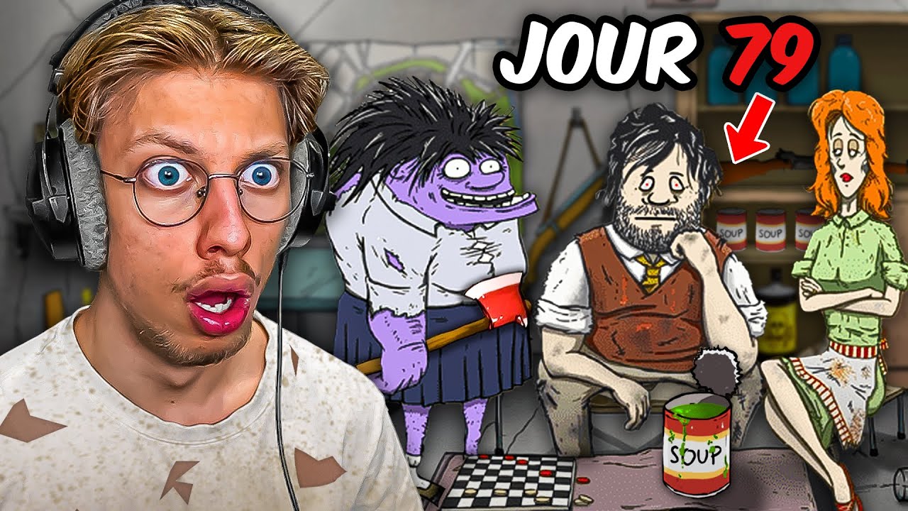 J'ai tenté de survivre 100 Jours dans un Bunker Nucléaire... (60 secondes Reatomized)