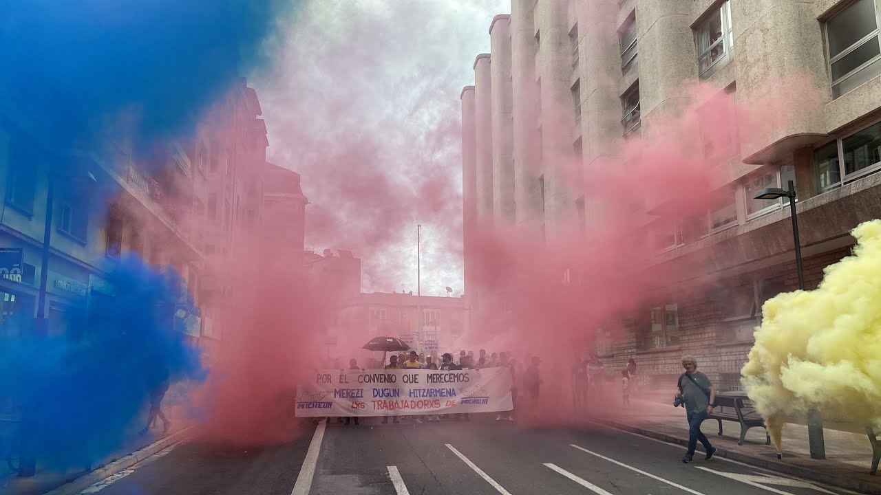 Huelga en Michelin Vitoria 2023