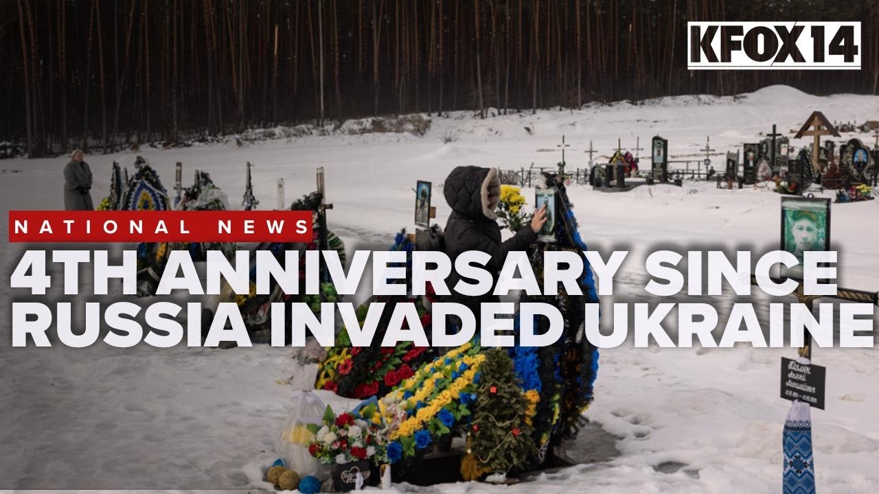 World marks grim anniversary: 4 years since Russia invaded Ukraine