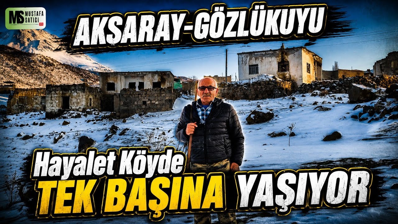 ÖLSEM KİMSENİN HABERİ OLMAZ! 180 Hanelik Köyde Tek Başına Yaşıyor - Selami Salman 