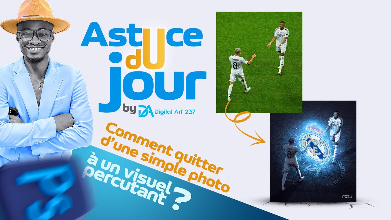 COMMENT QUITTER D'UNE SIMPLE PHOTO À UN VISUEL PERCUTANT AVEC ADOBE PHOTOSHOP