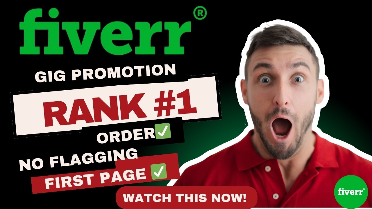How to Promote Fiverr Gig & Rank Higher Fast &mdash; Step-by-Step Tutorial (2025)