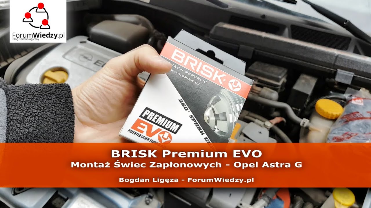 Jak wymienić świece zapłonowe BRISK Premium EVO - Opel Astra G | ForumWiedzy
