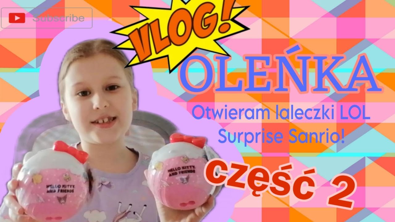 Otwieram laleczki LOL Surprise Sanrio, CZĘŚĆ DRUGA! 😻