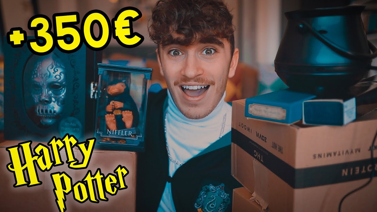 BIG UNBOXING HARRY POTTER *du Serpentard & Animaux Fantastiques*⚡️