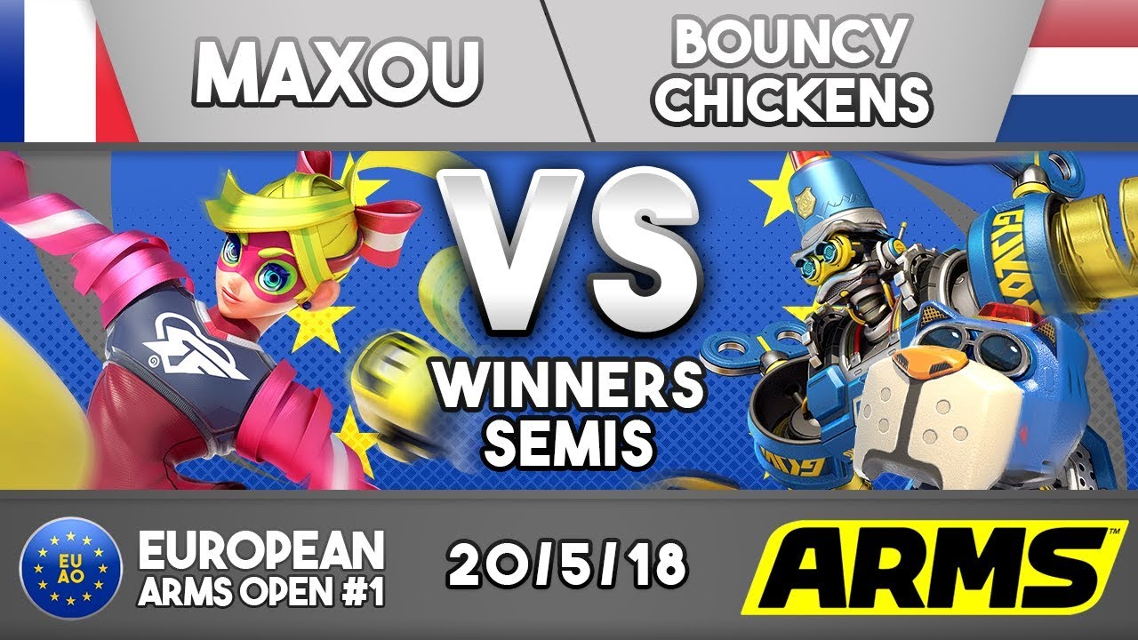 Maxou vs Bouncy Chickens [European ARMS Open #1 Top 8 - Winners Semis]