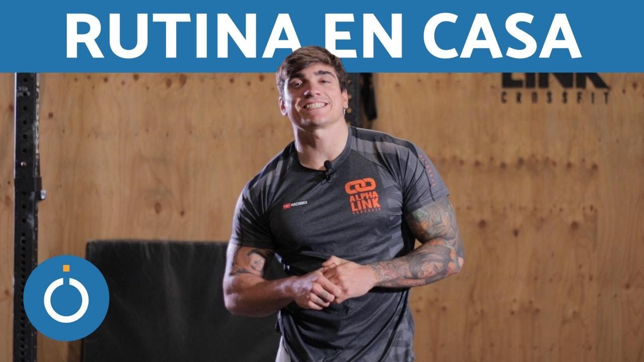 RUTINA 20 minutos de CROSSFIT 💪 (Sin equipamiento y EN CASA)