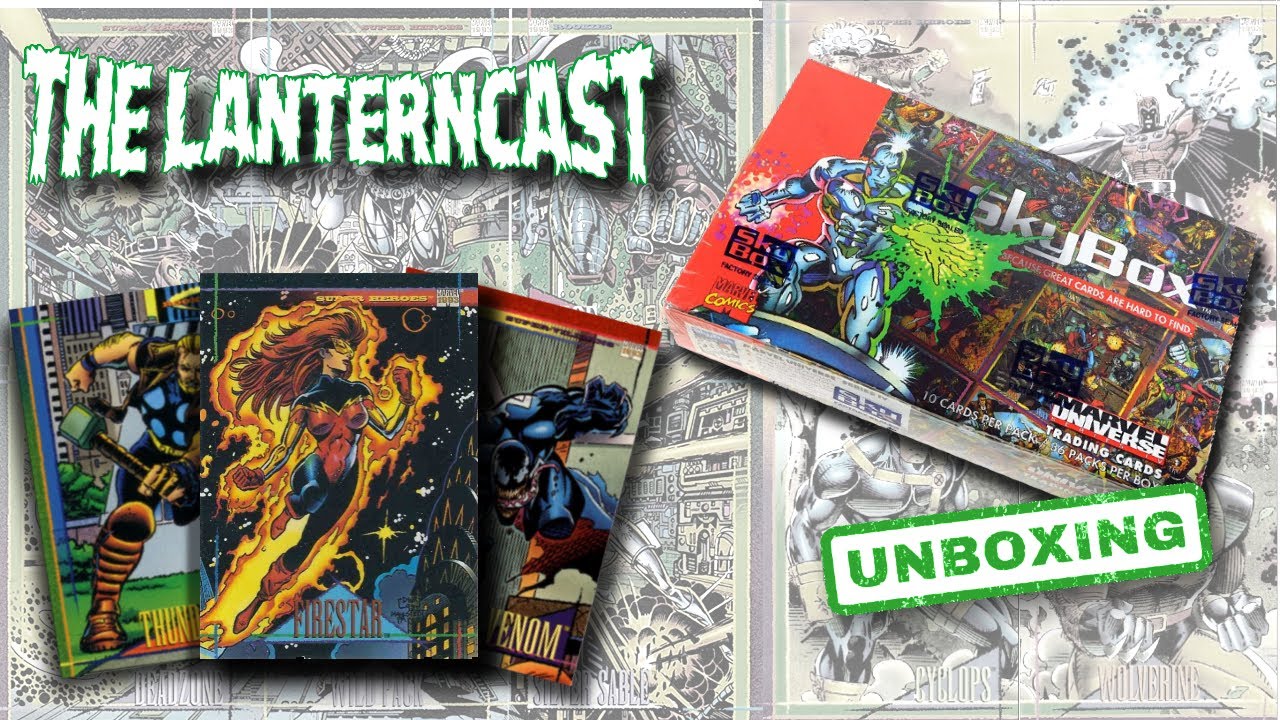 TRADING CARDS - Unboxing 1993 SkyBox Marvel Series IV Cards (SEALED)