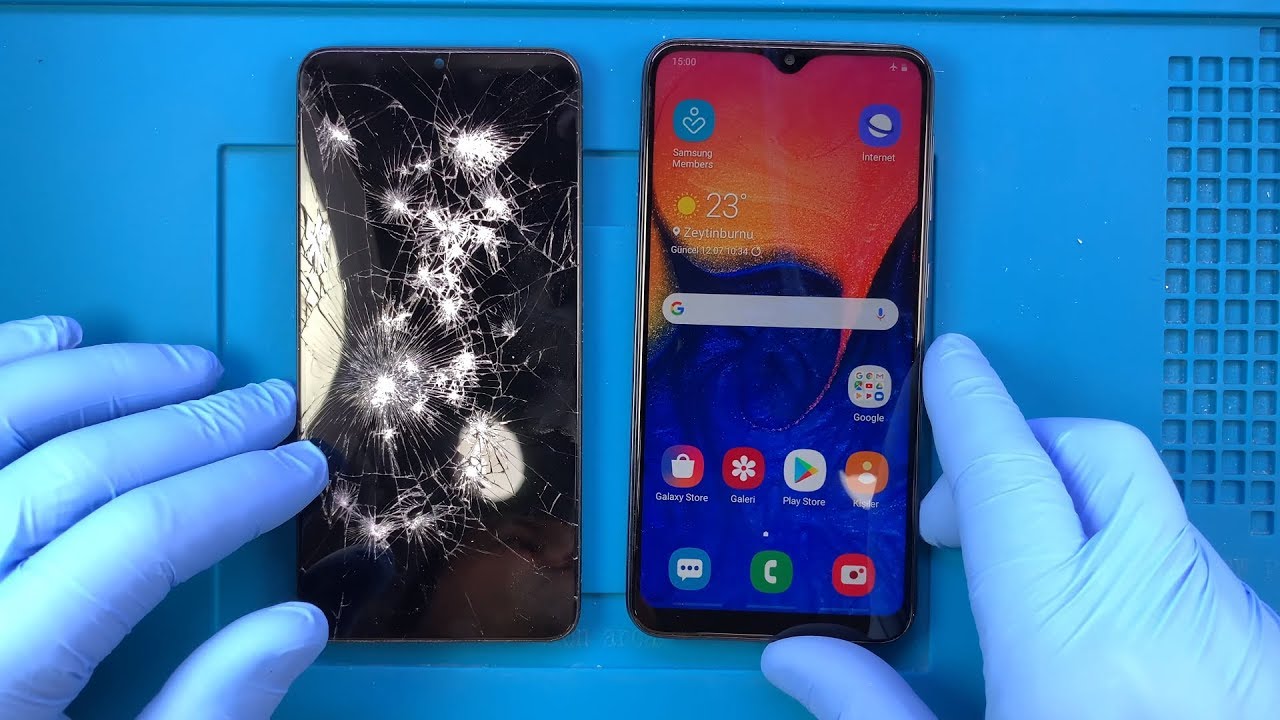 Samsung Galaxy A10 падает с седьмого этажа?